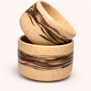 Handmade Ceramic Nesting Bowl Set